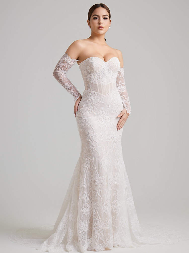 Parisian RomanParisian Romance Mermaid Bridal Gownce Mermaid Bridal Gown