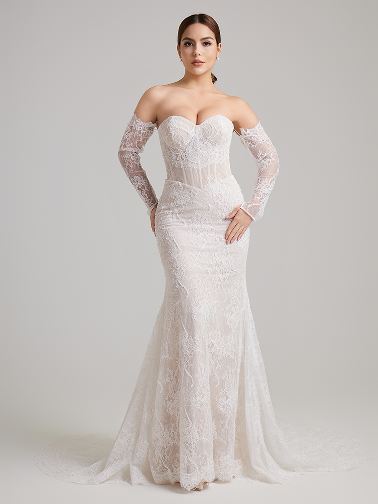 Parisian RomanParisian Romance Mermaid Bridal Gownce Mermaid Bridal Gown