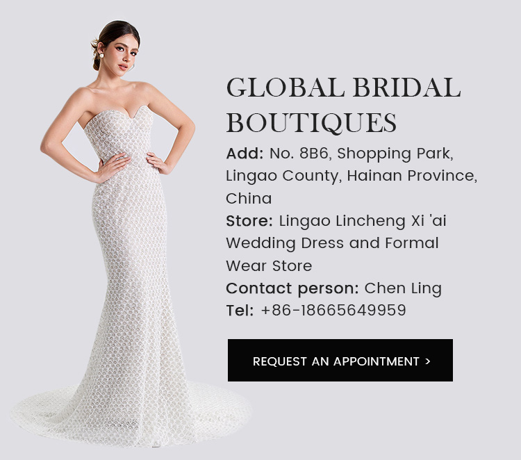 Boutique wedding dress