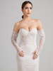 Parisian Romantic Lace Mermaid Wedding Dress 