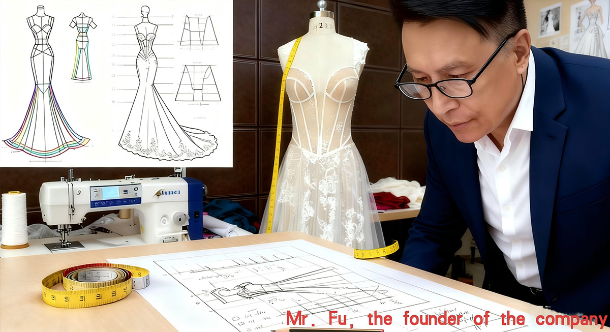 Wedding dress design